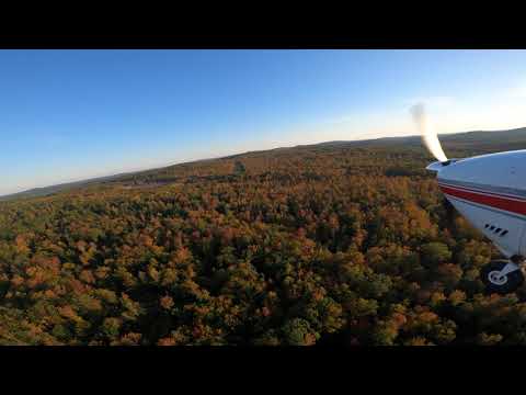 Beaver Creek Fly-In Airbnb Cabin Landing Runway 17 (51ME Grass Strip)