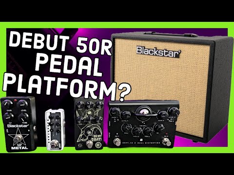 BLACKSTAR DEBUT 50R PEDAL PLATFORM?Mooer 005,HT Metal,Klirrton Oh My Goat & Dual Distortion Pedal