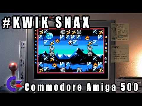Kwik Snax - Commodore Amiga 500 Gameplay Demo