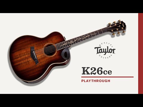Taylor Guitars | K26ce | Playthrough Demo