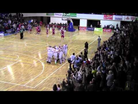 Piimameister Otto/Rapla võidutants peale võitu TTÜ üle 14.04.2012