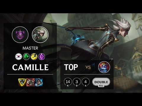 Camille Top vs Heimerdinger - KR Master Patch 11.23