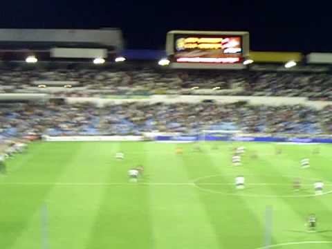 Real Zaragoza - Tenerife  29 /08/09 gol de Arizmendi