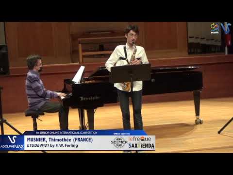 Thimotheé Musnier - Etude Ferling 31