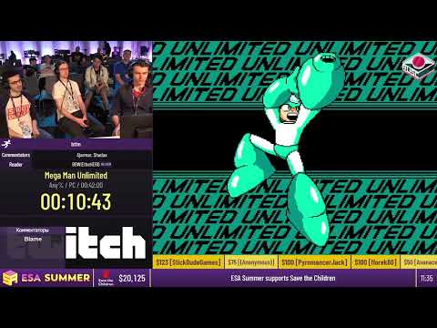 [RU] #ESASummer22 - Megaman Unlimited [Any%] от btfm