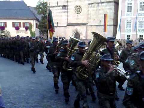Bundeswehr Ausmarsh Berchtesgaden 22 Sep 10