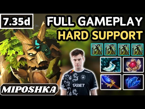 12000 AVG MMR - Miposhka TREANT PROTECTOR Hard Support Gameplay - Dota 2 Full Match Gameplay