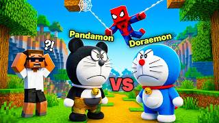 Download lagu Doraemon vs Pandamon 😱 Bloopers - Pandamon Toons mp3