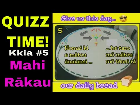 📺VISUAL: Karakia #5 The Lords Prayer - Karakia ki Te Atua