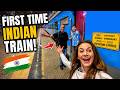 Foreigners Ride An INDIAN TRAIN It Was NOTHING Like We Expected