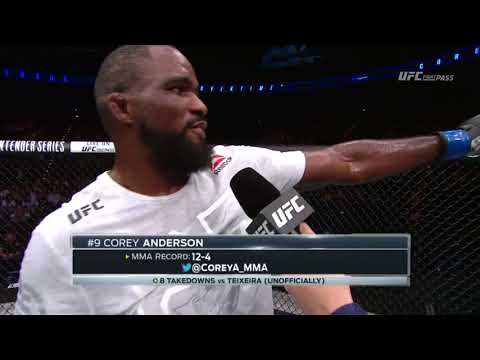 Corey Anderson Says The UFC Is Letting Jon Jones Dictate Things