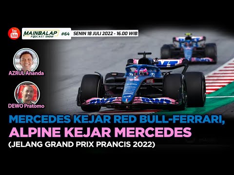 Mercedes Kejar Red Bull-Ferrari, Alpine Kejar Mercedes