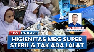 Intip Higienitas Sajian Makanan Gratis SPPG Fakfak, Tampak Steril Bahkan Tak Ada Lalat Satu Pun