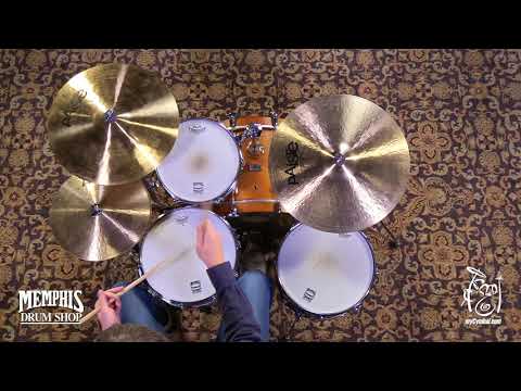 Used Paiste 18" Prototype Crash Cymbal - 1266g (UPAI18PROC-1123017MM)