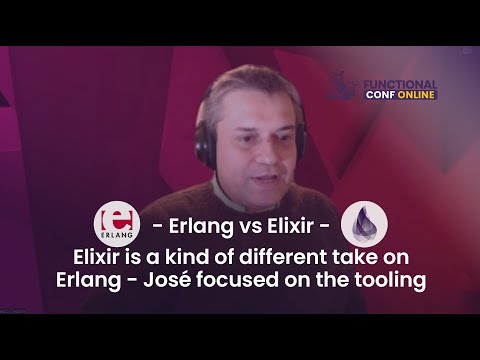 Francesco Cesarini explores some of the differences between Elixir and Erlang