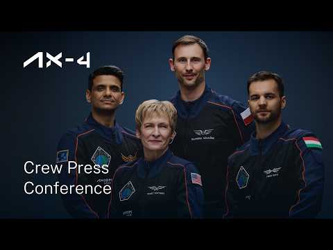 Ax-4 Mission | Crew Press Conference