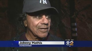 Flames Engulf Hollywood Hills Home Of Singer Johnny Mathis