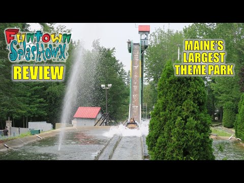 Funtown Splashtown U.S.A. Review, Maine's Largest Amusement Park