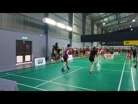 Badminton IPGMY 2 MELAKA Mixed Double SemiPro - Hizzat Irfan / Hafizah Vs Lim Yu Shen / Joanne Ng