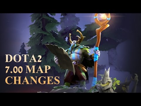 Dota2 Patch 7.00 Map Changes