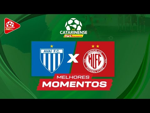 Gols e lances de Avaí x Hercílio Luz