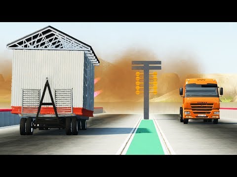 The Shed Beast MODE Crashes - BeamNG DRIVE | CrashTherapy