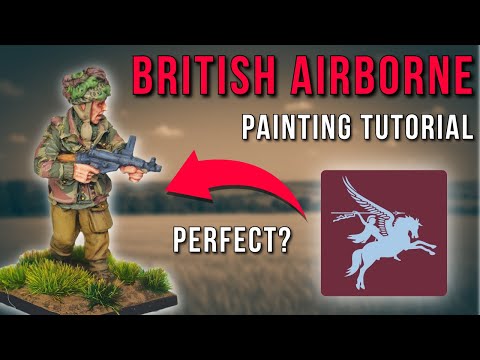 28mm WW2 British Airborne – Arnhem Heroes - Perfect Camo?