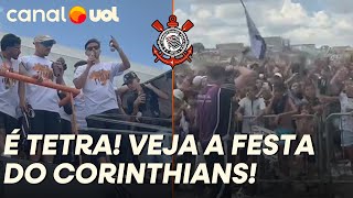 FESTA DO CORINTHIANS TEM PEDIDOS DE 'FICA FABINHO' E PROVOCAÇÕES A RIVAIS