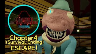 How to ESCAPE Chapter4 Uneasy Sewers(Survival Ending ) in Piggy: Seeking Revenge