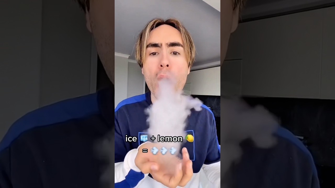 İce🧊+lemon🍋=💨💨 Life hacks #fyp  #diy #lifehacks #experiment