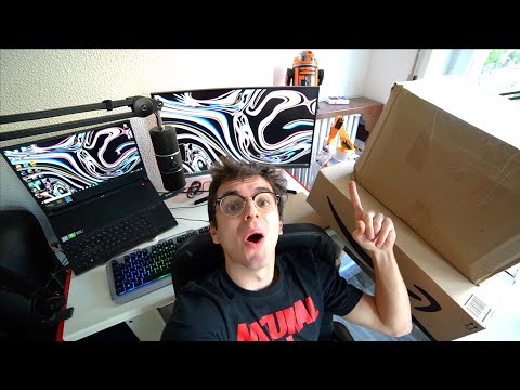 La mia nuova POSTAZIONE GAMING & UNBOXING cose varie