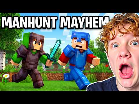 Minecraft Manhunt, Maxwell vs Kendall