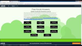Sadlier Vocabulary Workshop Level D Answers