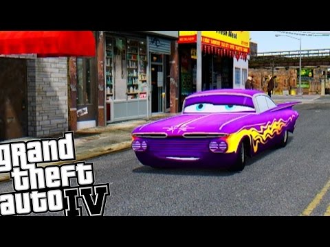 GTA IV - Disney Cars Ramone Mod