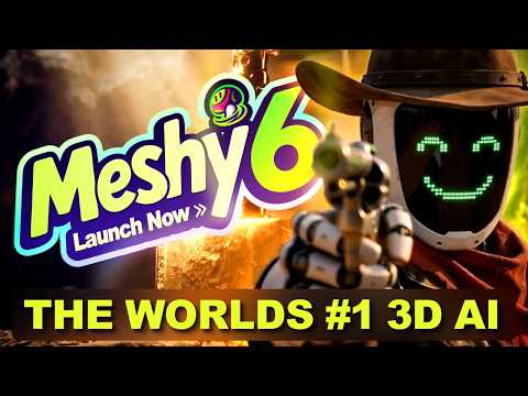 How to Use Meshy AI - The World's #1 AI 3D Model Generator (Full Tutorial)