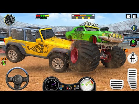 Monster Truck Demolition Derby 3D - Monster Truck Demolition Derby Crash - Android GamePlay