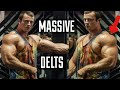 MASSIVE Shoulders | Training them once a week.