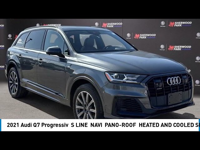 2021 Audi Q7 Progressiv | S LINE | NAVI | PANO-ROOF in Cars & Trucks in Strathcona County