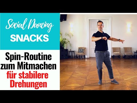 Spin-Routine mit Musik zum Mitmachen // Social Dancing Snacks // Tabata Dance Workout
