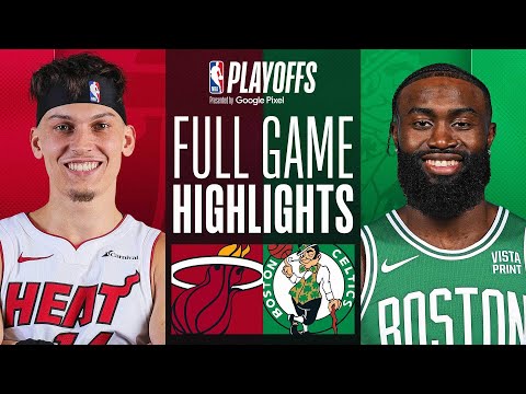 #8 HEAT at #1 CELTICS FULL GAME 2 HIGHLIGHTS April 24, 2024