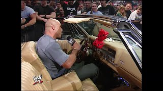 Kurt Angle fails to steal Eddie Guerrero's car: SmackDown, July 29, 2004