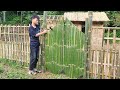 TIMELAPSE Living In The Wild Let S See How An Orphan Boy Builds A Bamboo House And Survives