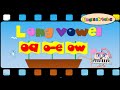 Long Vowel Letter o - oa/o-e/ow - English4abc - Phonics song