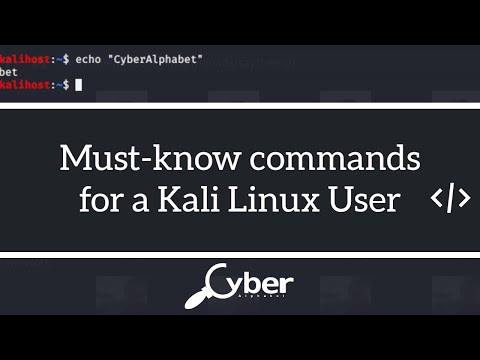 Basic Linux Commands for Beginners | Ethical Hacking WebSeries | Episode 5 | CyberAlphabet