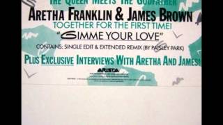 james brown & aretha franklin ( gimme your love ) 1989