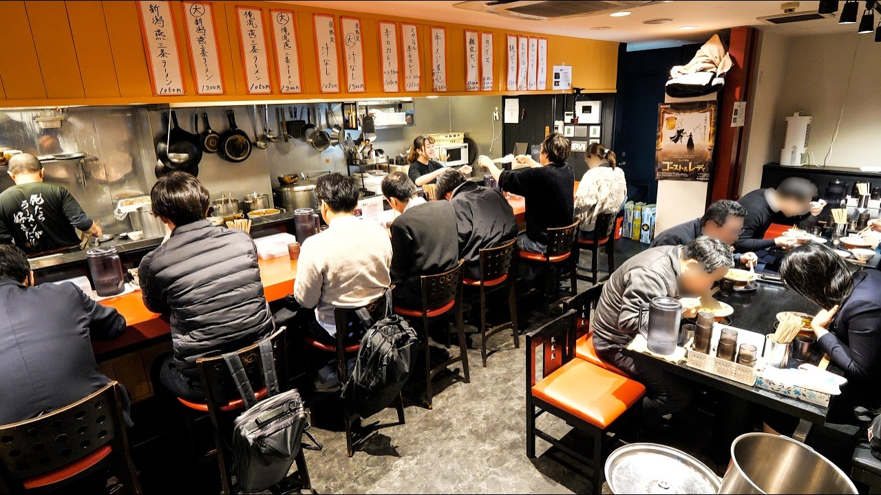 名古屋サラリーマンが殺到する爆量背脂ラーメンと旨み凝縮カレーの背徳メシが衝撃だった・・・丨NAGOYA BEST RAMEN