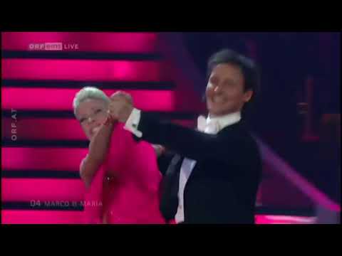 Dancing Star Maria Santner mit Marco Angelini - Quickstep