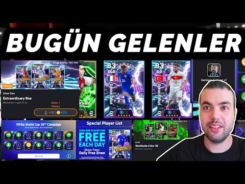 BUGÜN GELENLER🔥2 SHOW TİME ÇIKTI😲HEDİYELER, KAMPANYA, ETKİNLİKLER, PAKETLER BEDAVA BOMBACI eFootball