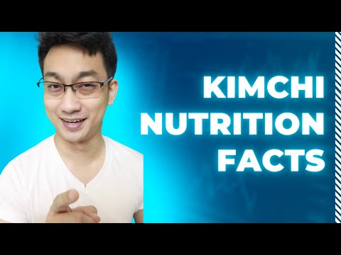 KIMCHI Nutrition Facts | Dr. DexPlains