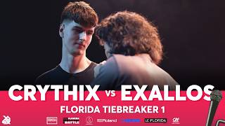Crythix 🇩🇰 vs EXALLOS 🇨🇴 | Florida Beatbox Battle 2026 | TIEBREAKER #1